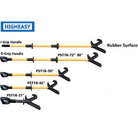 Push pull pole safety tools, V shape rubber surface tool head, high strength insulated handle-HIGHEASY PUSH PULL POLE