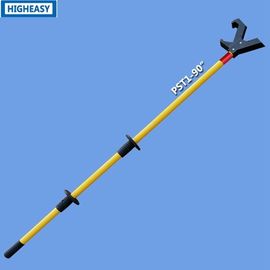 98inch Insulated push pull pole with nylon V shape tooling head rubber surface, Insulated handle-HIGHEASY SAFETY