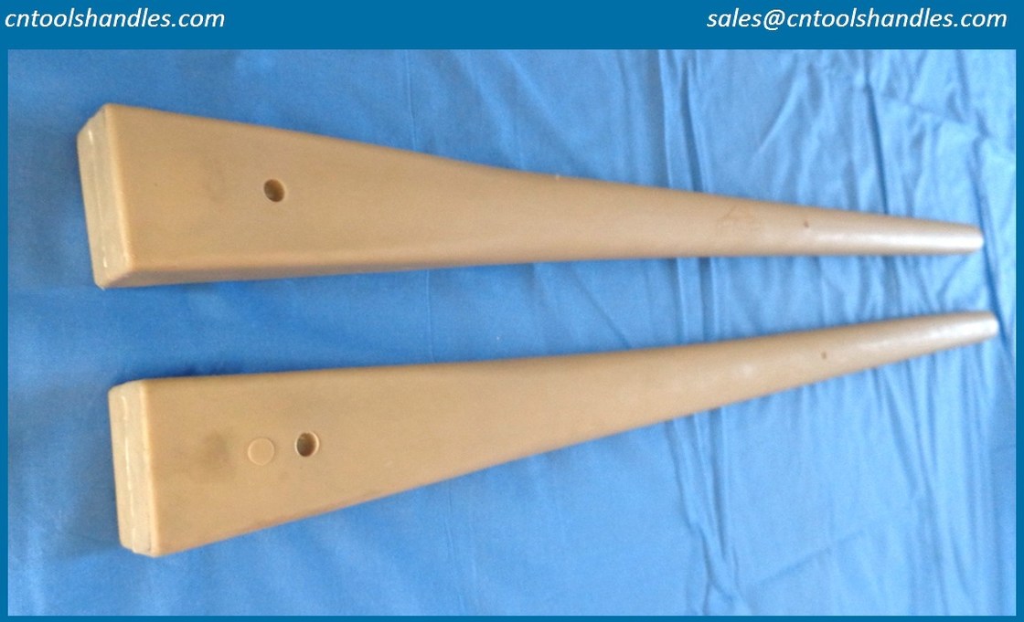 Square fiberglass handle for garden hoe, garden hoe solid fiberglass