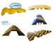 Offshore Oil Platforms Non Slip fiberglass Pipe Cable Covers Glass fiber Hose Pipe Ramps Produced In China Manufacturer