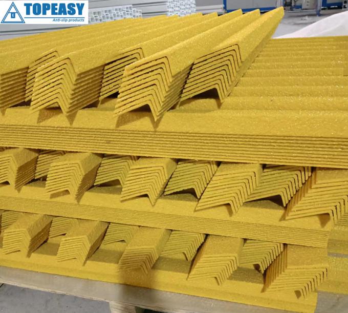 GritCoated AntiSlip Fiberglass Stair Tread Covers,FRP GRP AntiSlip