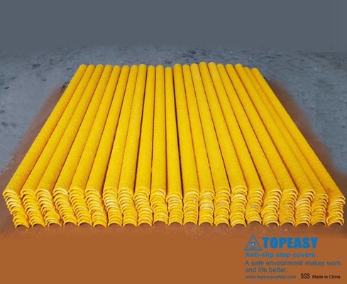 Anti-Slip Ladder Rung Covers FRP Stainless Steel Galvanized Non Slip Anti Skid Ladder Rung Cover Made In China