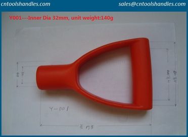 Y grip shovel handle, Y grip spade handle, Plastic shovel/fork/spade replacement handle