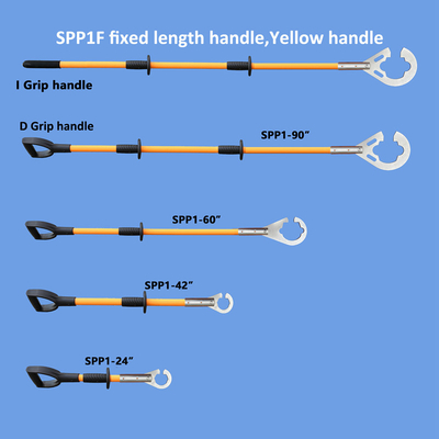 SPP1F fixed length handle Sling stik sling hands free tool orange color handle with hand safe guard D handle grip