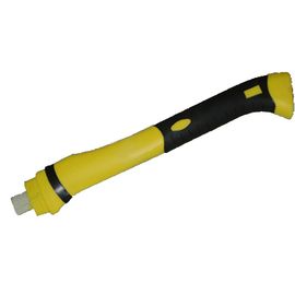 16" axe hatchet handles, yellow plastic with black tpr fiberglass axe replacement handles