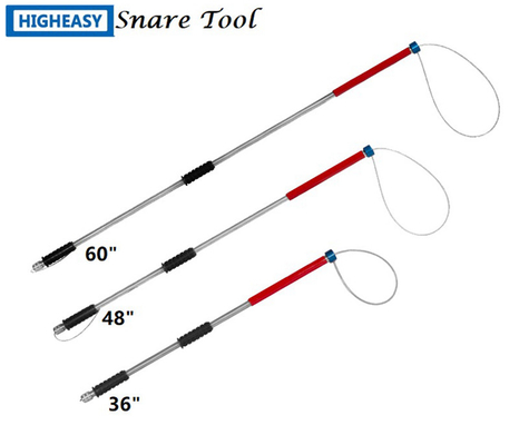 Single release snare tool  24" 36" 48" 60" alunimun shaft or stainless shaft high quality best price Stiffy snare tool