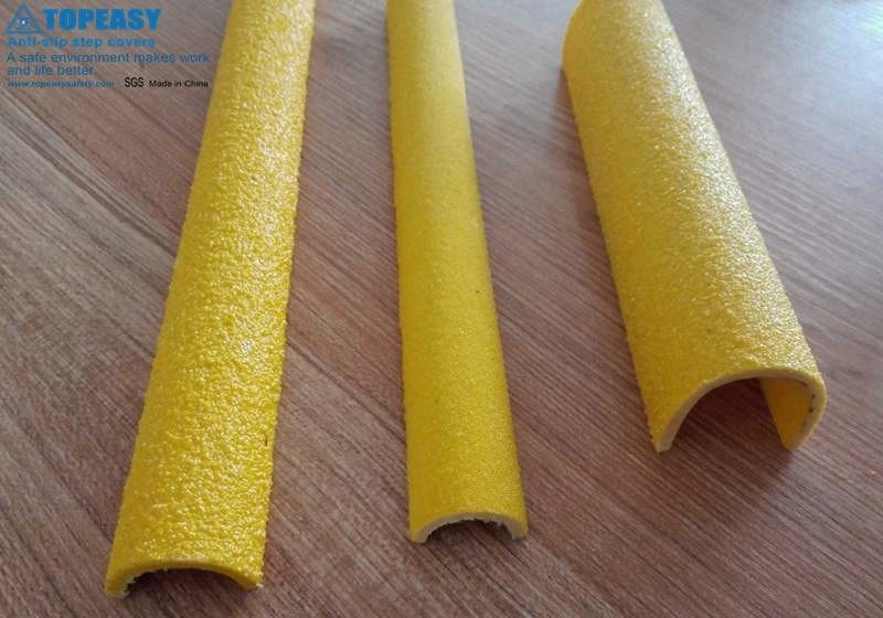 kinds of Semicircle Ladder Rung Covers FRP GRP Anti Skid Ladder Rung ...