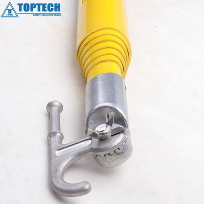 8ft Triangle Hot Stick Telescopic for Cutout Fuse Surge Arrester Hv Telescopic Insulation Operating Rod