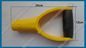 high quality plastic D grip, U grip 250g, yellow black color, various colors, D grip factory OEM