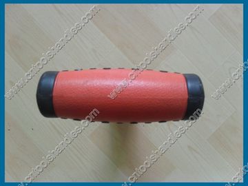 Y004 D grip replacement, shovel grip, spade grip, fork grip, rake grip, black red color D grip garden tool handle grip