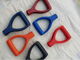 D grip for garden tool handles, various colors, Soft PVC grip for handles, soft PVC grips OEM factory