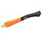 14" Fiber Glass hatchet Axe Handle, orange Color Plastic black rubber Axe Hatchet Handles