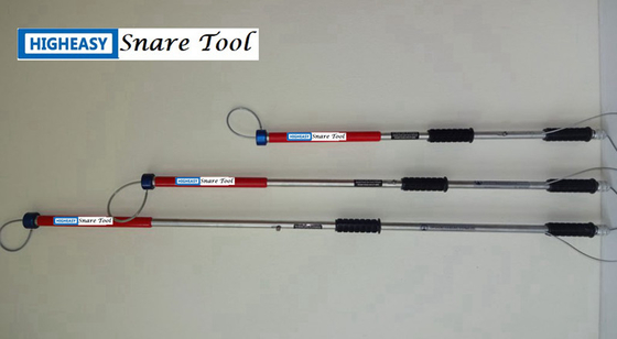 Single release snare tool  24" 36" 48" 60" alunimun shaft or stainless shaft high quality best price Stiffy snare tool